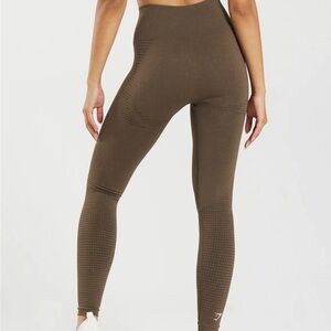 Gymshark Seamless Vital 2.0 - Espresso Marl (Size US Medium)